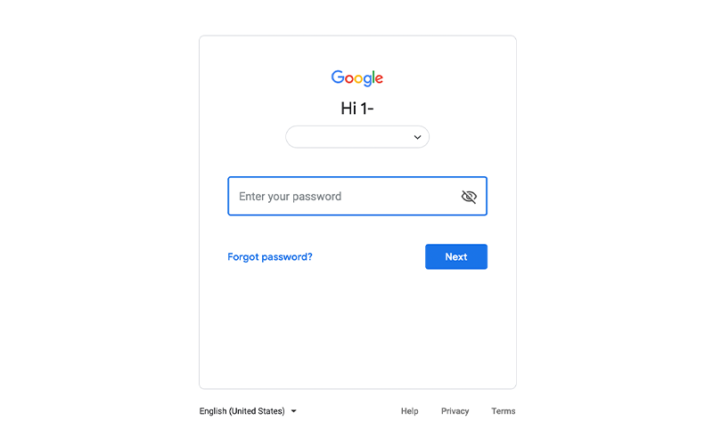Create a new Google account or sign into your existing one